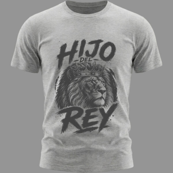 Camiseta Hijo del Rey Gris Camiseta Hijo del Rey