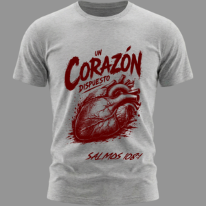 Camiseta Un corazón dispuesto