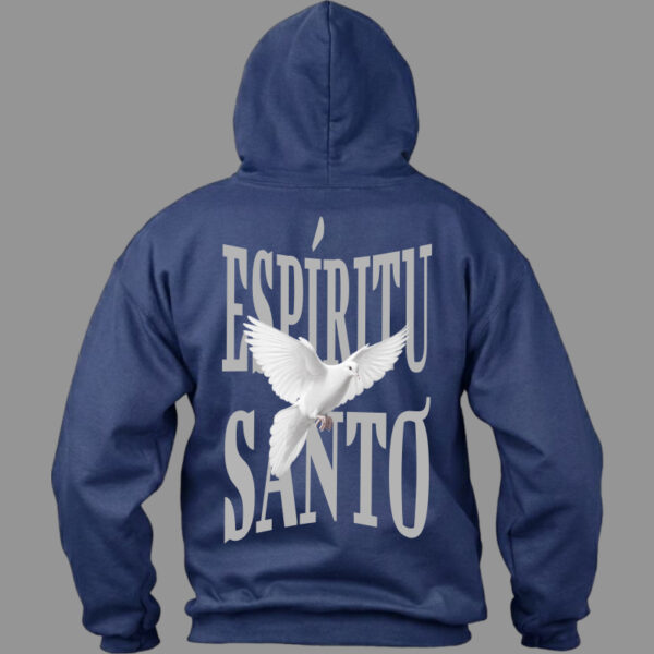 Hoodie Espíritu Santo Azul marino1 Hoodie Espíritu Santo